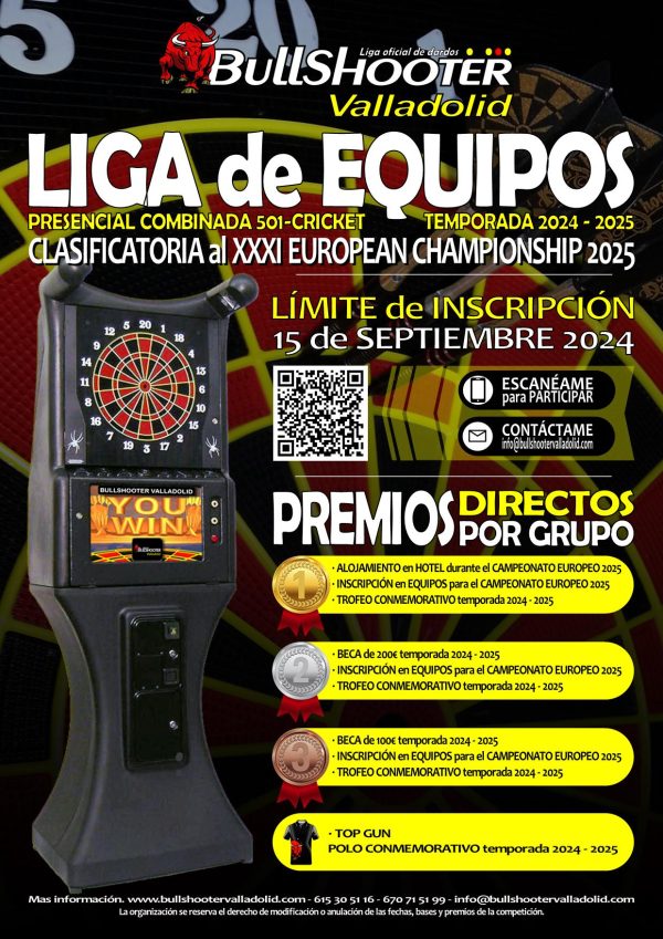 LIGA EQUIPOS PRESENCIAL 2024 – 2025